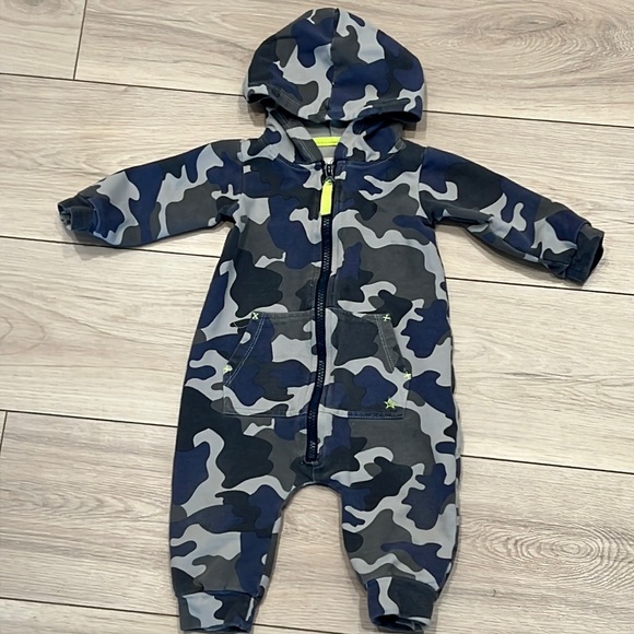 EGG New York Camo Ninja Romper - Picture 1 of 9
